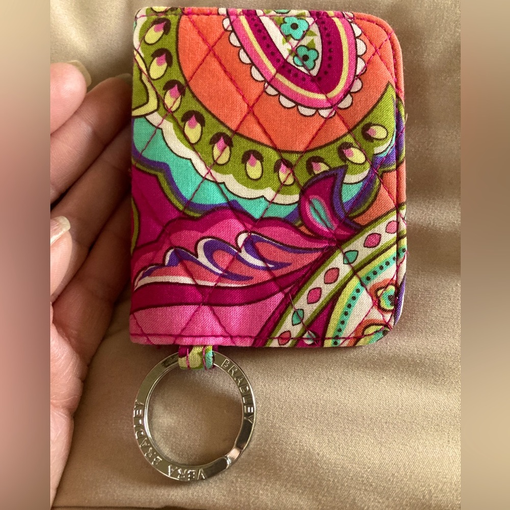 Vera Bradley mini wallet/credit card holder